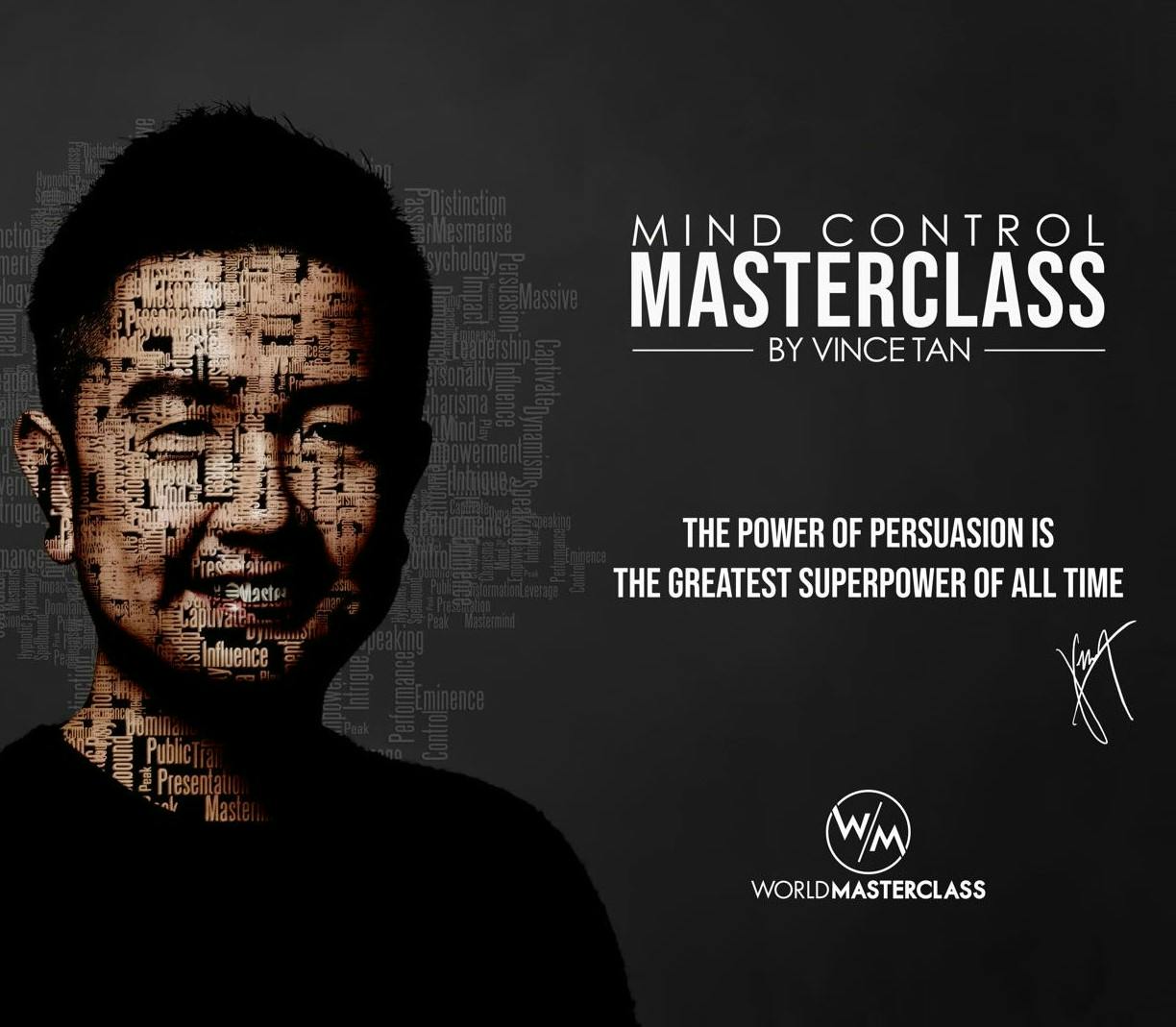 Image of Mind Control Masterclass by Vince Tan