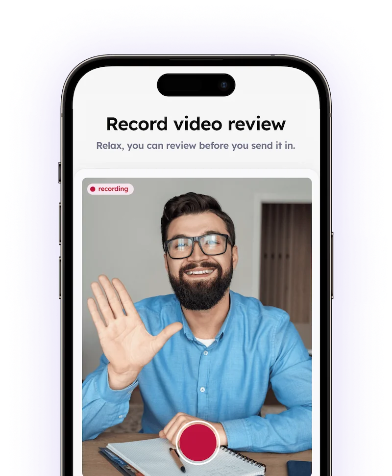 Socialjuice review collection on a phone